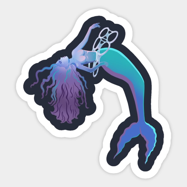 Under the Sea Sticker by robotfrog